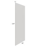 Salem Light Grey 48 x 120 Back Panel (3/4" Thick)