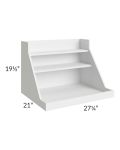 Brighton White Shaker Roll Out Pot and Pan Kit for a 30" Base Cabinet