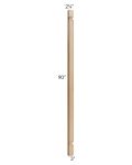Midtown Timber Shaker 90" Tall Plain Pilaster