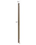 Midtown Mocha Shaker 96" Tall Plain Pilaster