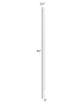 Salem White 96" Tall Plain Pilaster