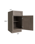 Providence Natural Grey 18" Base Cabinet 