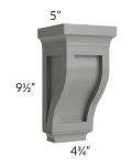 Shale Grey Shaker Small Corbel