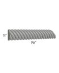 Shale Grey Shaker 8' Rope Molding