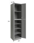 Shale Grey Shaker 24x96 Utility Cabinet