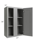 Shale Grey Shaker 27x36 Blind Corner Wall Cabinet