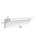 Southport White Shaker 96" Inside Corner Molding