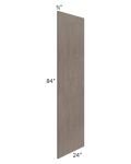 Natural Grey Shaker 24x84 Refrigerator End Panel