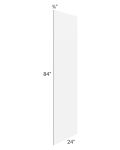 Portland White 24x84 Refrigerator End Panel