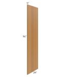 Artisan Walnut Shaker 24x96 Refrigerator End Panel