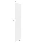 Gramercy White 24x96 Refrigerator End Panel