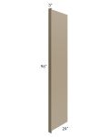 Tuscan Oyster 24x96 Refrigerator End Panel with 3" Stile