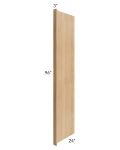 Vienna Timber 24x96 Refrigerator End Panel with 3" Stile