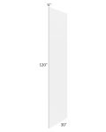 Midtown White Shaker 30x120 Refrigerator Panel