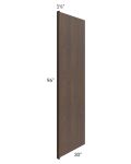 Tuscan Kona Brown 30x96 Refrigerator End Panel with a 1-1/2" Return