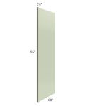 Midtown Pistachio Green Shaker 30x96 Refrigerator End Panel with a 1-1/2" Return