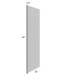 Salem Light Grey 30x96 Refrigerator End Panel with a 1-1/2" Return
