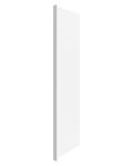 Aspen White Shaker 30x96 Refrigerator End Panel with a 3" Return