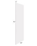 Tuscan Cloud 30x96 Refrigerator End Panel