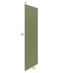 Midtown Hunter Green Shaker 30x96 Refrigerator End Panel