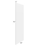 Salem White 30x96 Refrigerator End Panel
