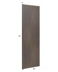 Milan Cafe 30x96 Refrigerator End Panel with 3" Stile