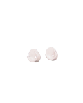 White Wardrobe Rod Ends (2 Pack)