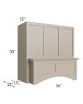 Tuscan Oyster 36" Arched Wood Hood