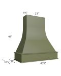Midtown Hunter Green Shaker 42" Artisan Hood