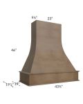 Midtown Mocha Shaker 42" Artisan Hood