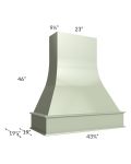 Midtown Pistachio Green Shaker 42" Artisan Hood