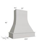 Salem Light Grey 42" Artisan Hood