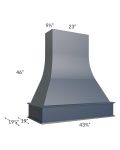 Midtown Blue Shaker 42" Artisan Hood