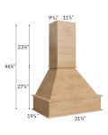 Tuscan Timber 30" Signature Hood