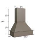 Tuscan Stone 36" Signature Hood