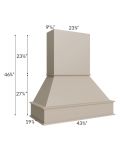 Tuscan Oyster 42" Signature Hood