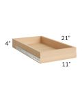Midtown Cloud Shaker 15" Roll Out Tray 1