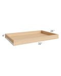 Midtown Pistachio Green Shaker 36" Roll Out Tray