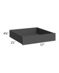 Venetian White Matte 21" Roll Out Tray (Low Height)