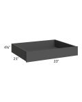 Venetian White Matte 27" Roll Out Tray (Low Height)