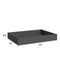 Venetian White Matte 30" Roll Out Tray (Low Height)