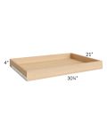 Brighton White Shaker 33" Roll Out Tray