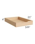 Asheville White Shaker 18" Roll Out Tray