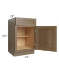 Royal Bronze Shaker 21" Base Cabinet