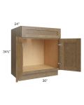 Royal Bronze Shaker 30" Sink Base Cabinet