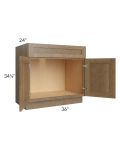 Royal Bronze Shaker 36" Sink Base Cabinet