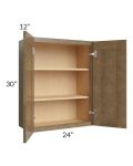 Royal Bronze Shaker 24x30 Wall Cabinet