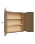 Royal Bronze Shaker 36x36 Wall Cabinet