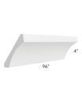 Royal White Shaker 96" Cove Crown Molding