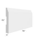 Royal White Shaker 96" Base Molding